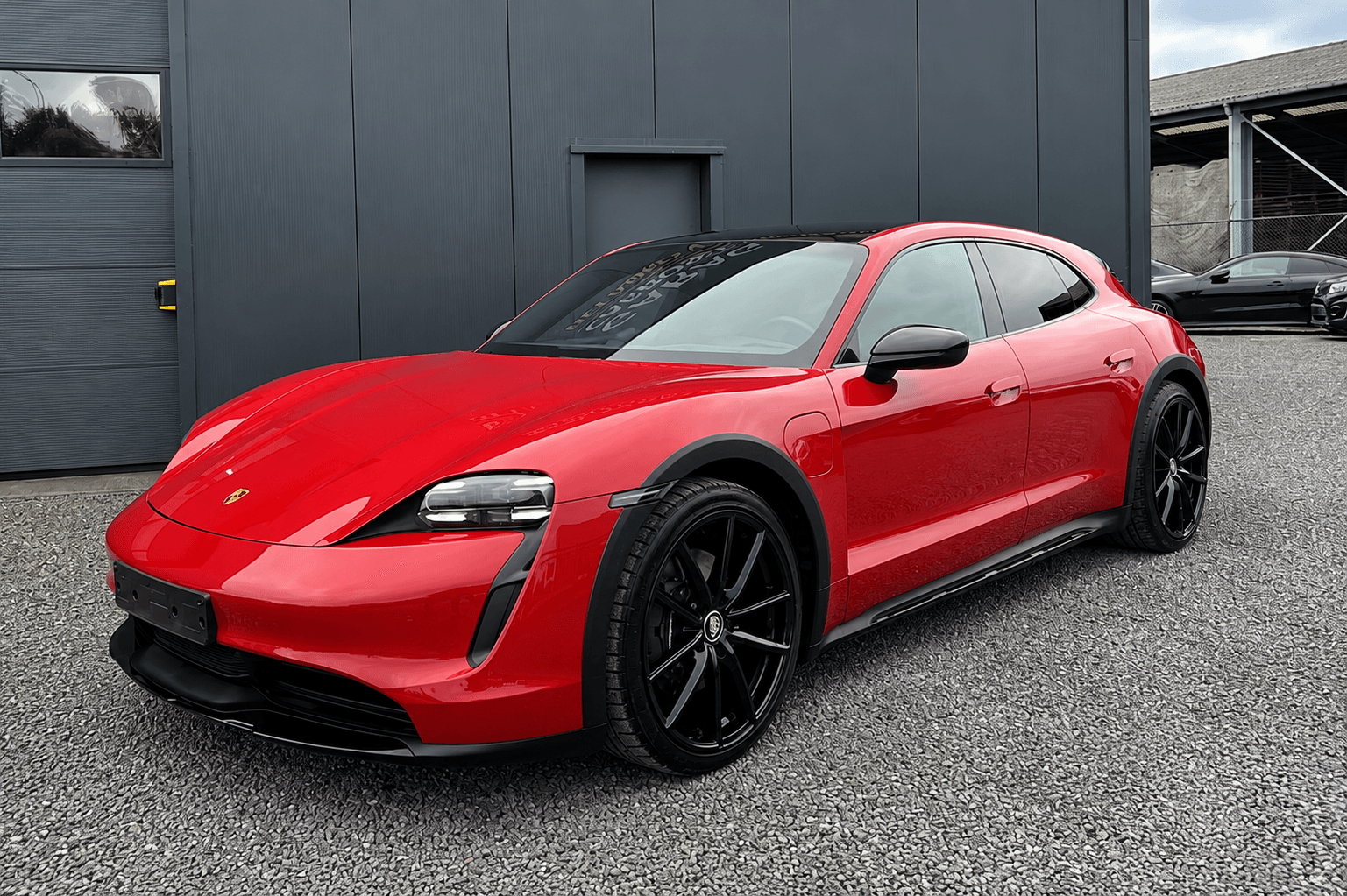 Porsche Taycan 4 Cross Turismo 2022 Rouge Carmin